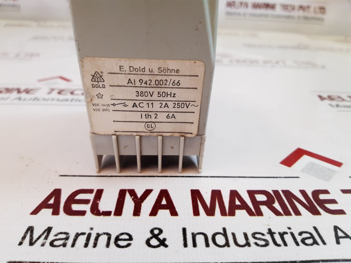 Dold Ai 942.00266 Varimeter Relay Ac11 2A 250V~