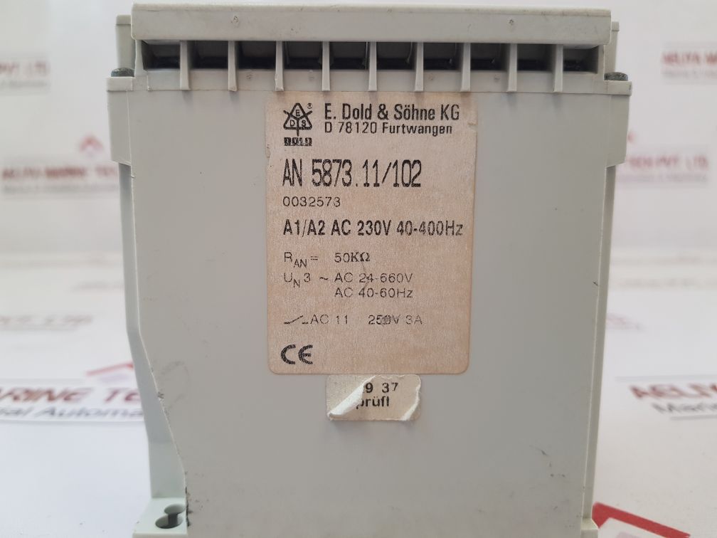 E. Dold & Sohne An5873 Insulation Monitor Varimeter