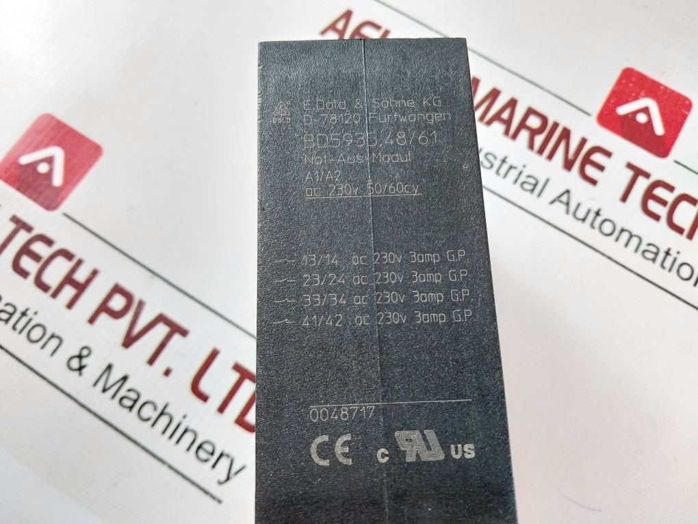 E.Dold Bd5935.48/61 Relay