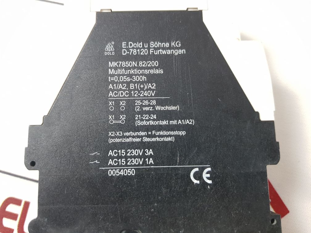 Dold Mk7850N.82/200 Multifunction Relay 12-240V
