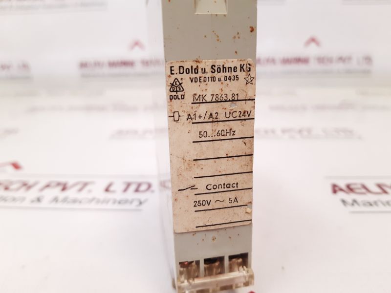 Dold Mk 7863.81 Minitimer Relay
