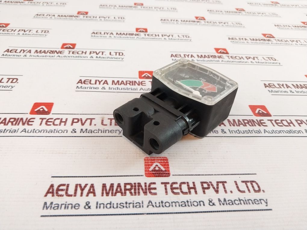 Domnick Hunter 0-500 Mbar Differential Pressure Gauge 0-7 Psi