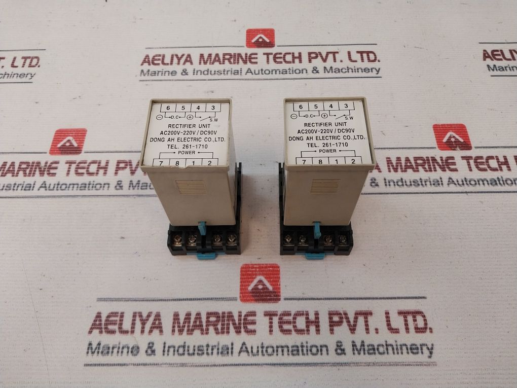 Dong Ah Ac200V-220V/Dc90V Rectifier Unit With Base