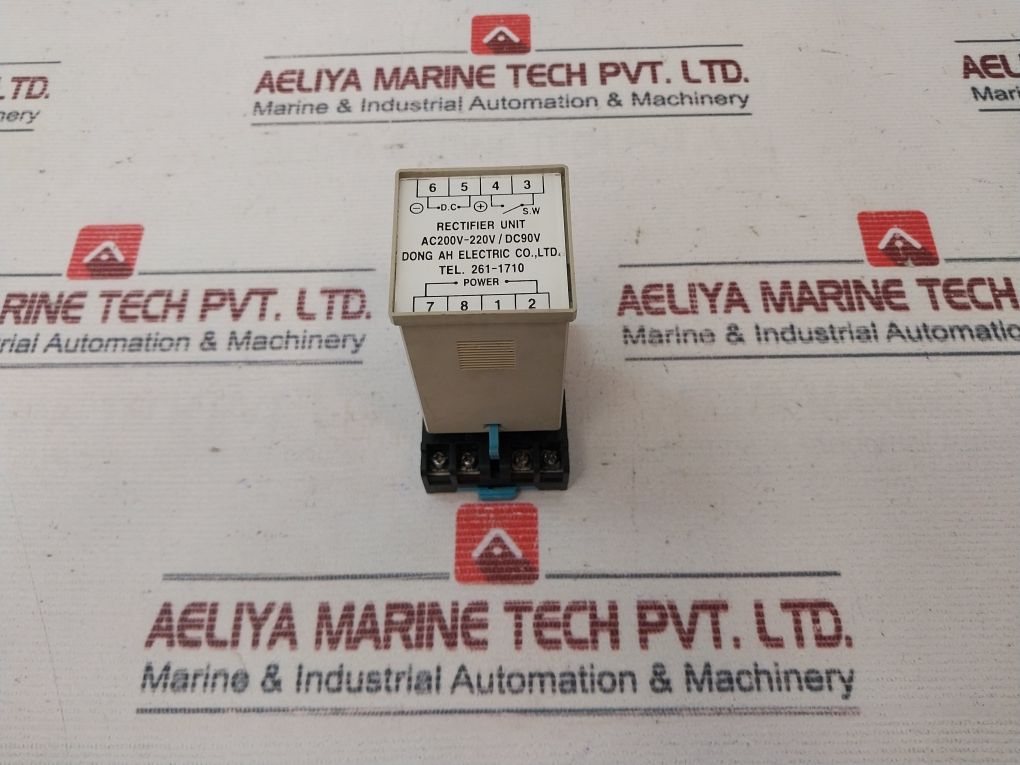 Dong Ah Ac200V-220VDc90V Rectifier Unit With Base
