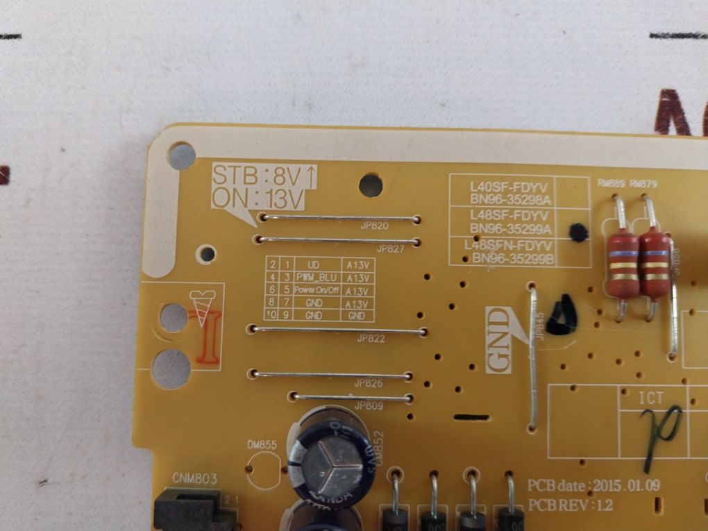 Dongyang Instrument Bn96-35299A Power Supply Board