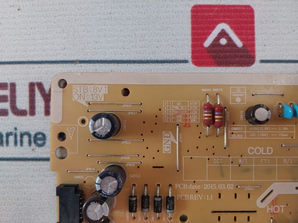 Dongyang Instrument L48Msf Hu 10251-15075 Power Supply Board