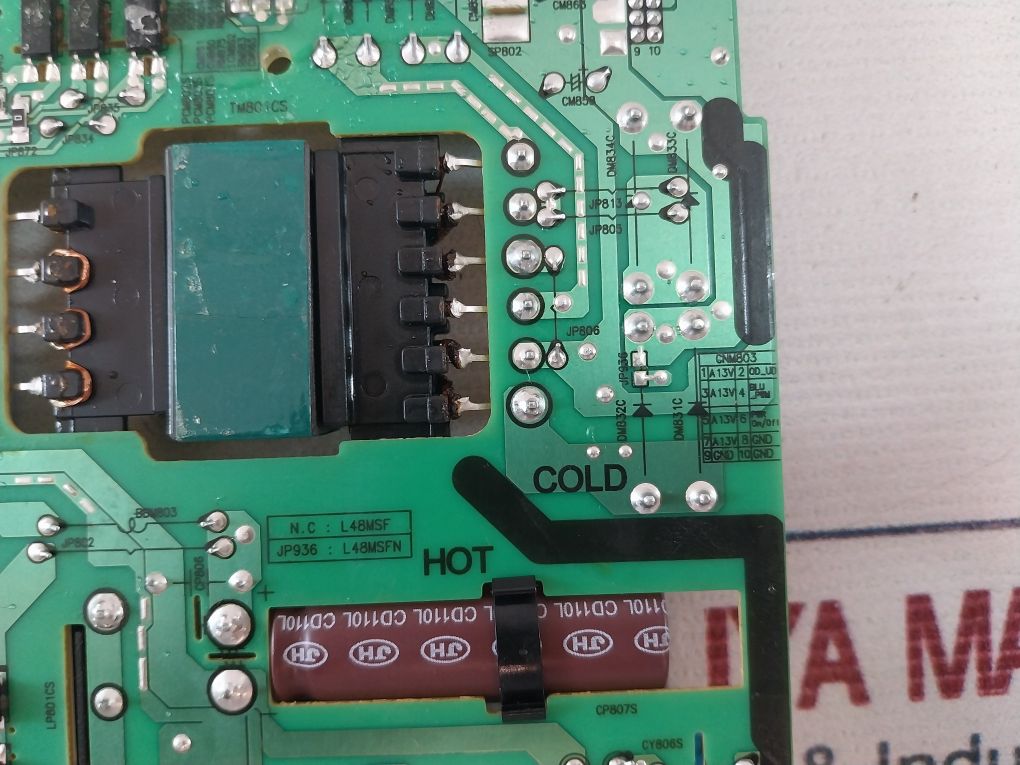 Dongyang Instrument L48Msf Hu 10251-15075 Power Supply Board