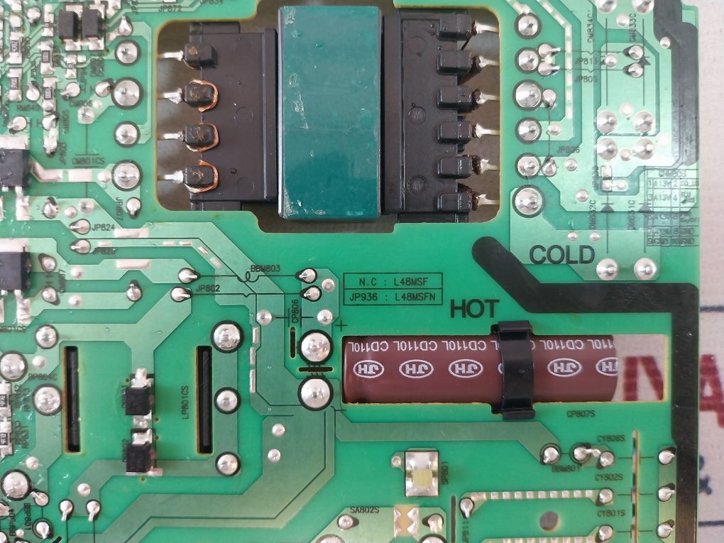 Dongyang Instrument L48Msf Hu 10251-15075 Power Supply Board