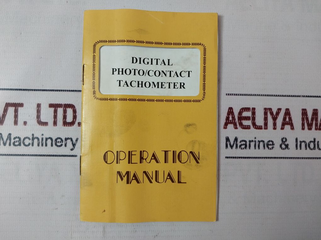 Dover Supply Dt-2236 Digital Tachometer