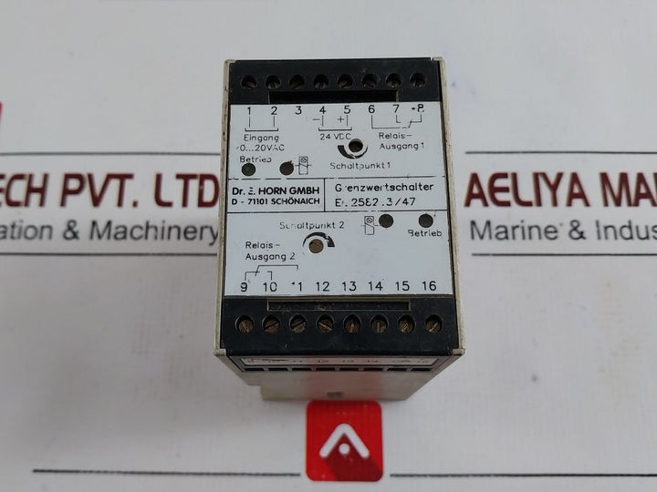 Dr.E. Horn El 2582.3/47 Limit Switch