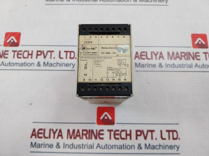 Dr.E.Horn Ev 088…/47 Transmitter