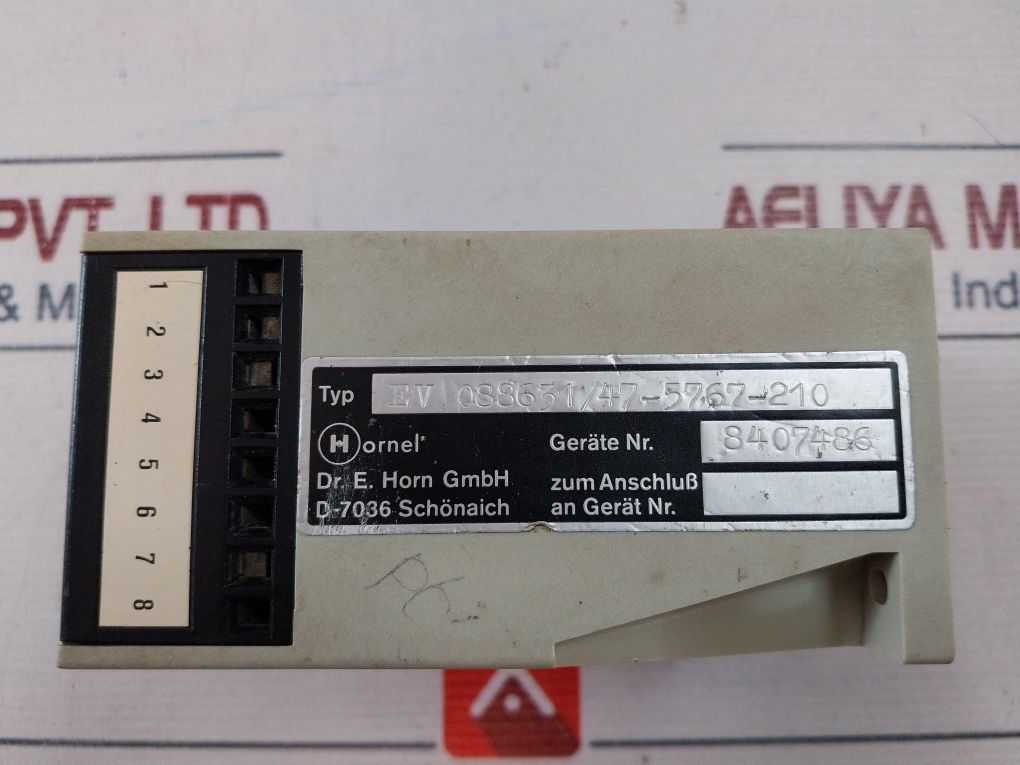 Dr.E.Horn Ev 088…/47 Transmitter