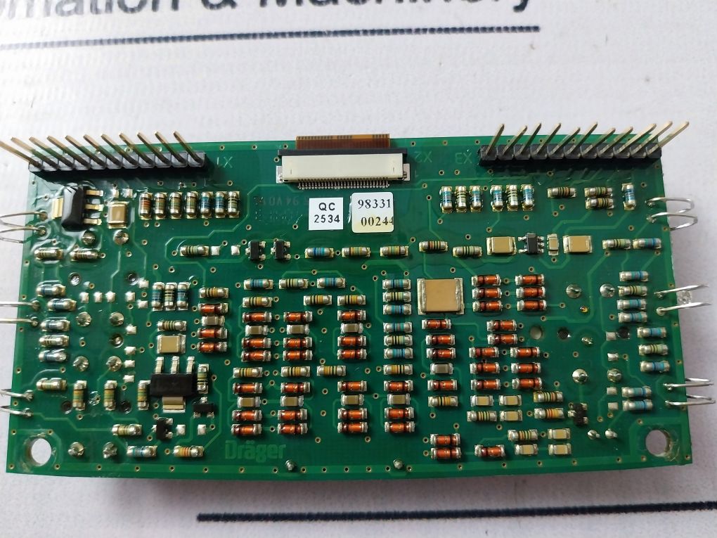 Drager Aree-5191 Printed Circuit Board 94V-0