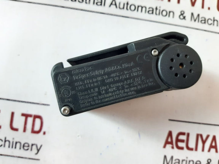 Drager Micropac 64 08 410 Personal Gas Alarm