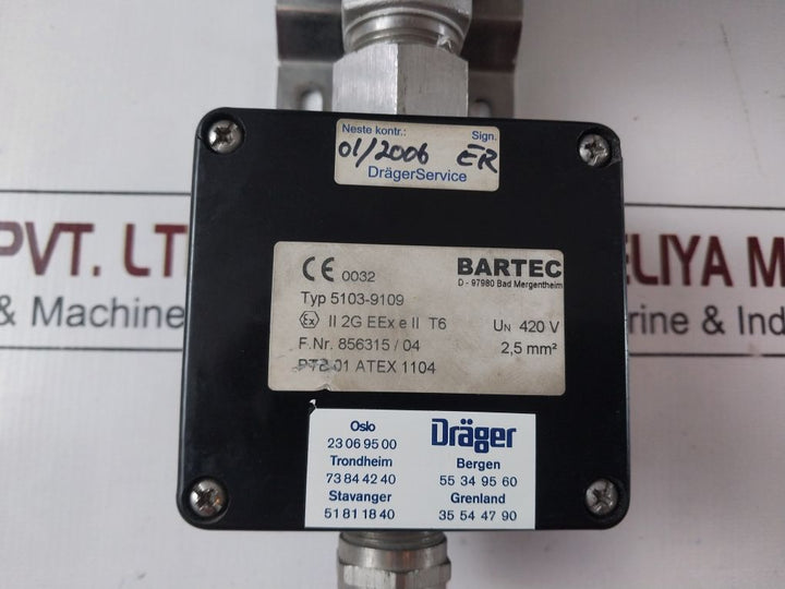 Drager Polytron 2 Ir Style 334 Infrared Gas Detector 6810100 