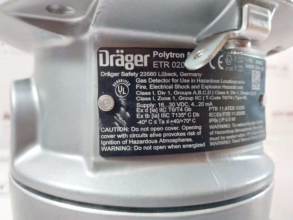 Drager Polytron 5100 Fixed Gas Detector 4544860