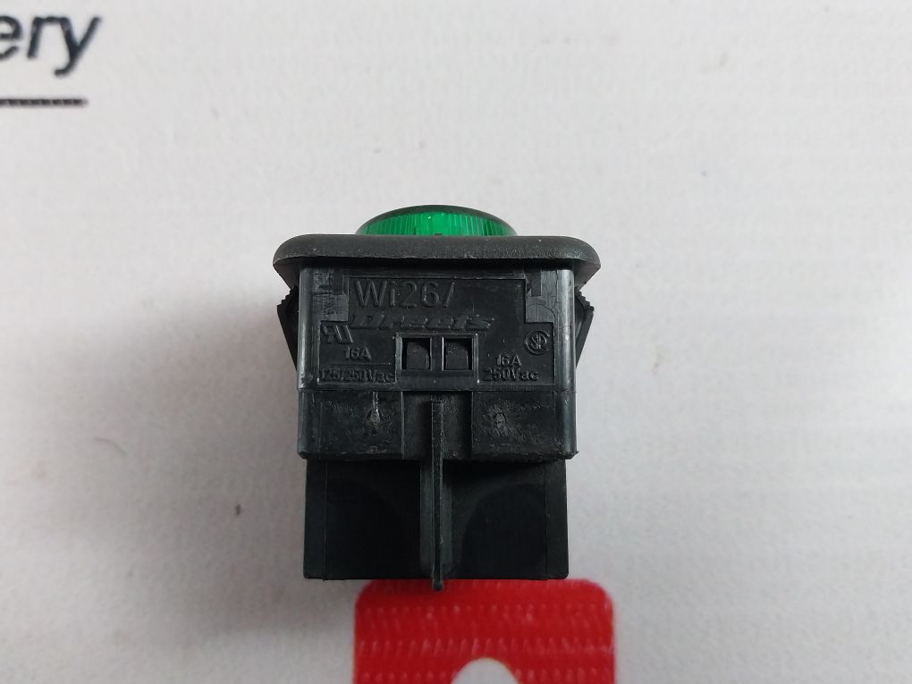 Dreefs Wi26 Tilt Greenbipolar Switch 16A 125/250Vac Aeliya Marine Tech