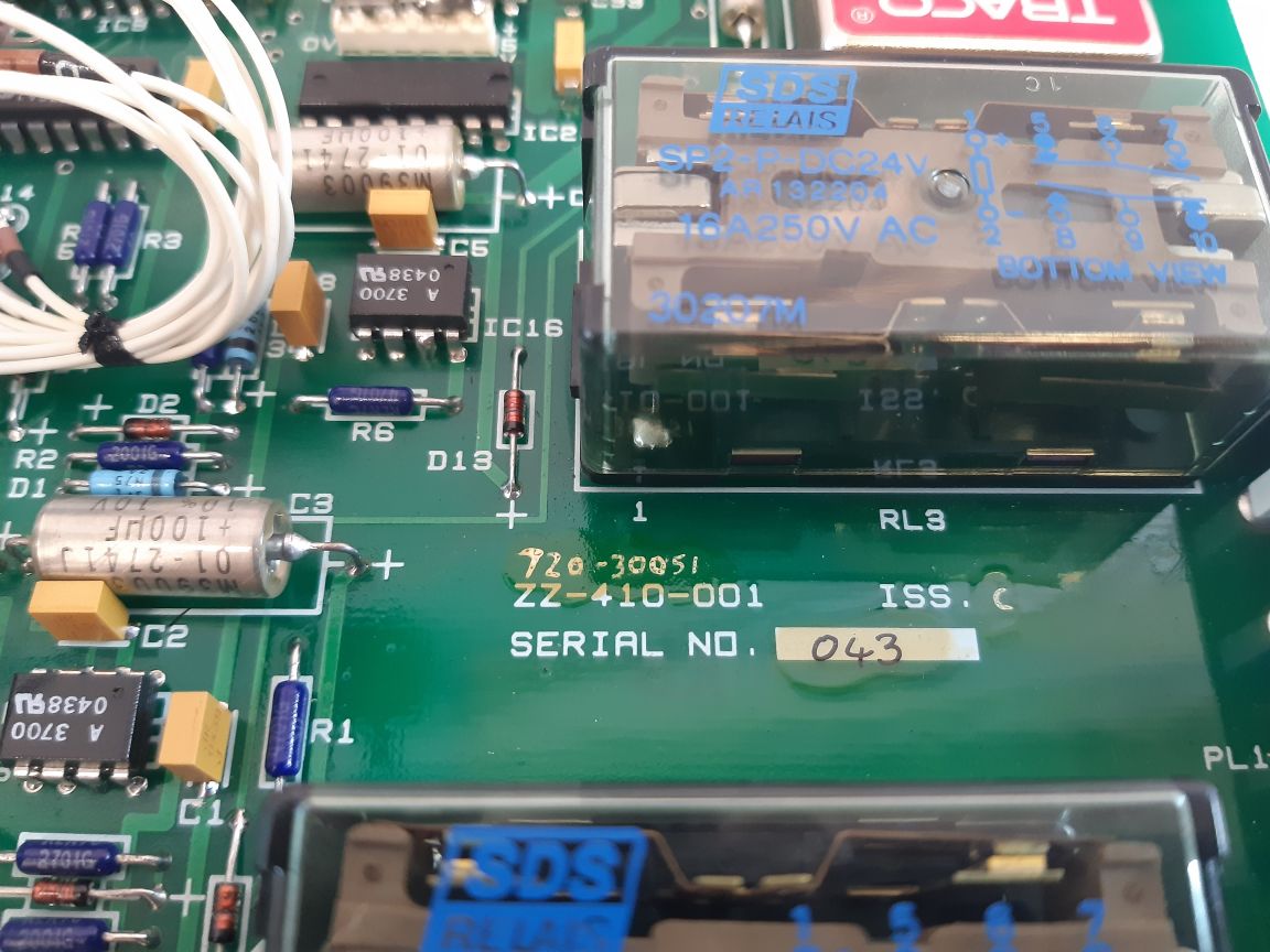 Drilling Zz-410-001 Selector Control Board 720-30051