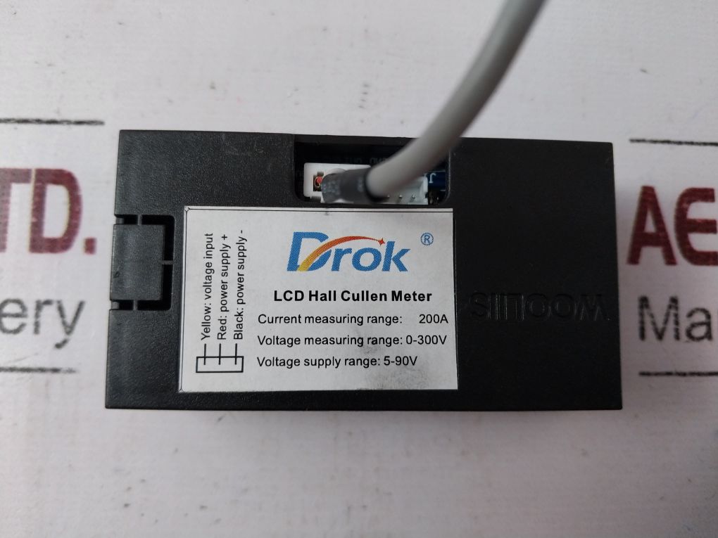 Drok Lcd Hall Cullen Meter