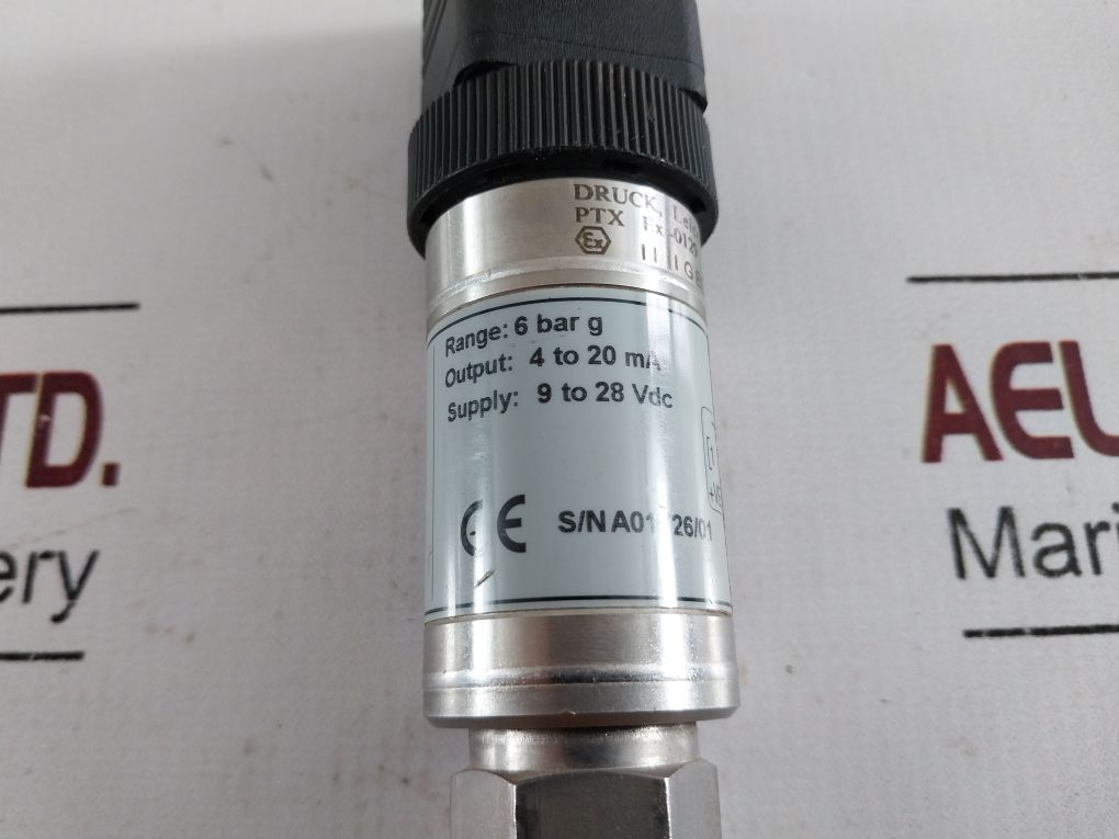Druck Ptx 1400 Pressure Transmitter 6 Bar G