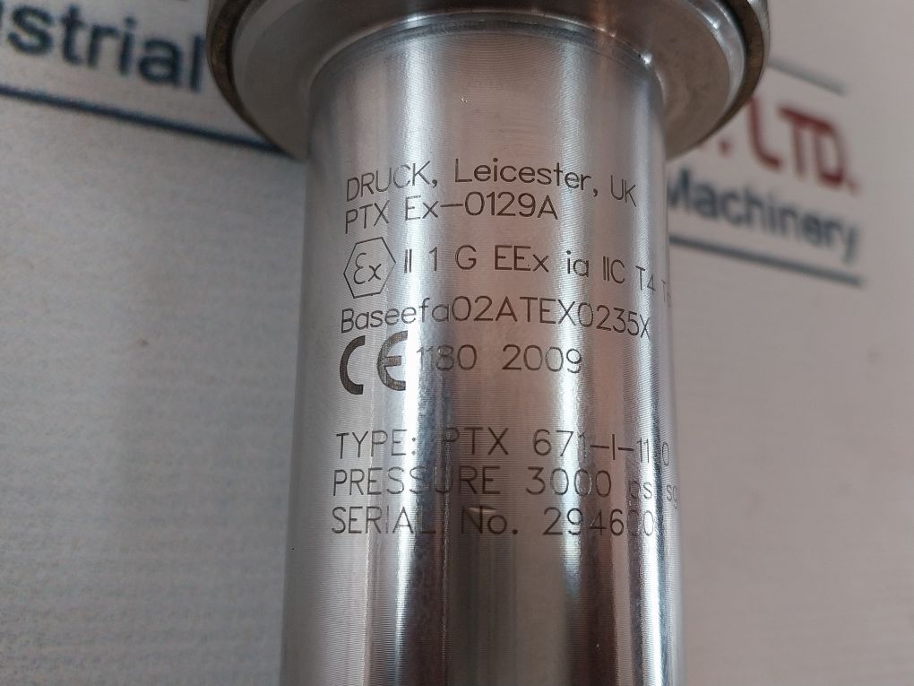 Druck Ptx Ex-0129A Pressure Transducer