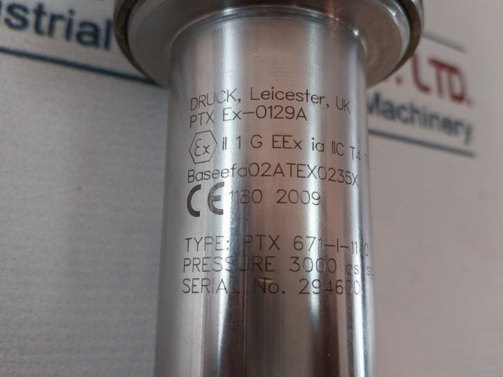 Druck Ptx Ex-0129A Pressure Transducer