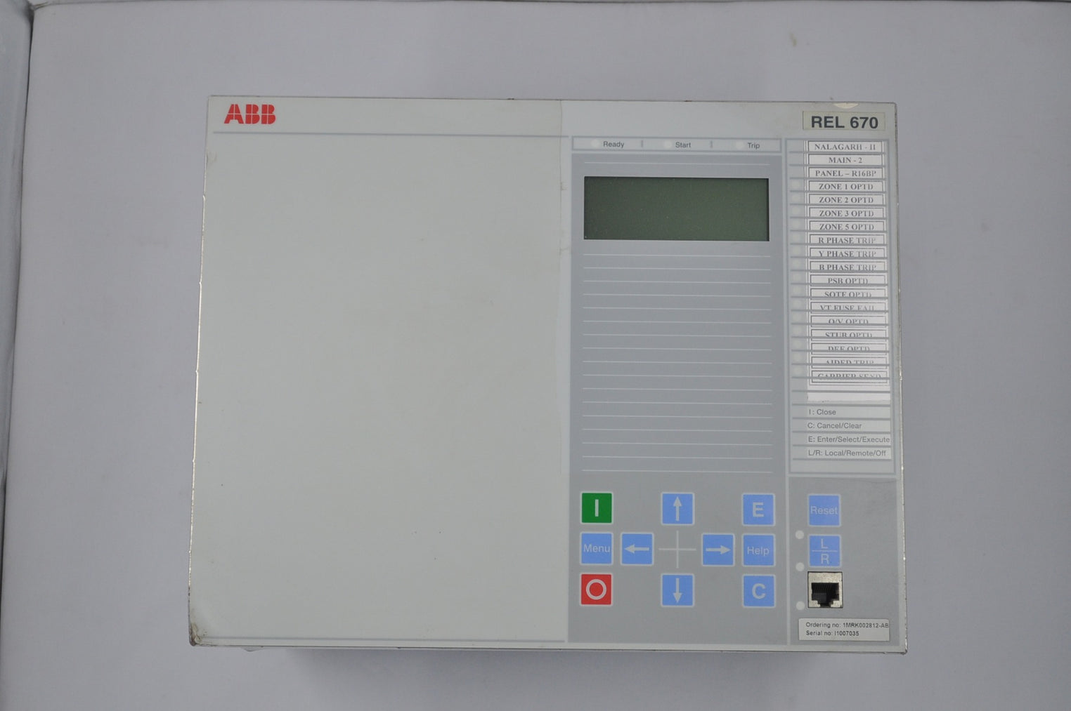 Abb rel670 line distance protection ied 220/250v