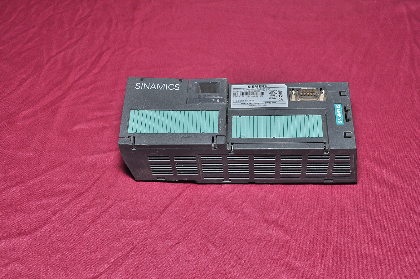 Siemens sinamics control unit cu230p-2 dp