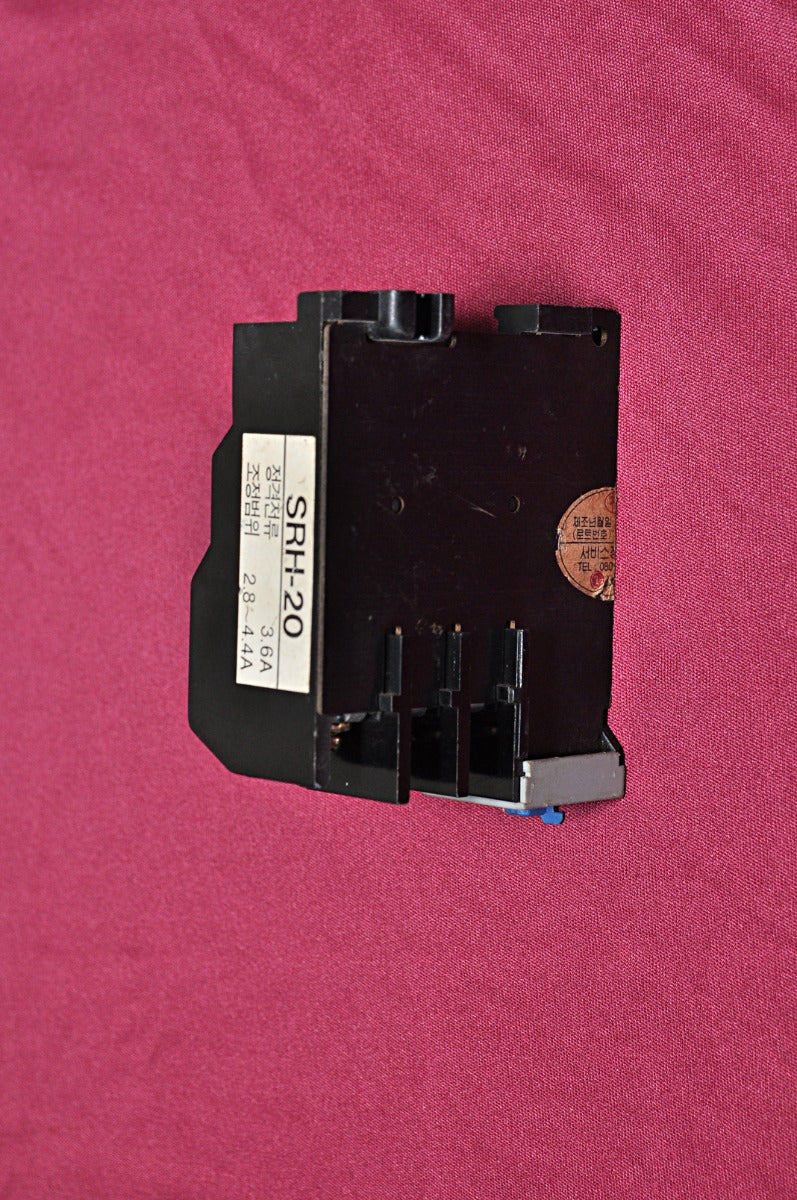 Lg srh-20 thermal overload relay 3.6a