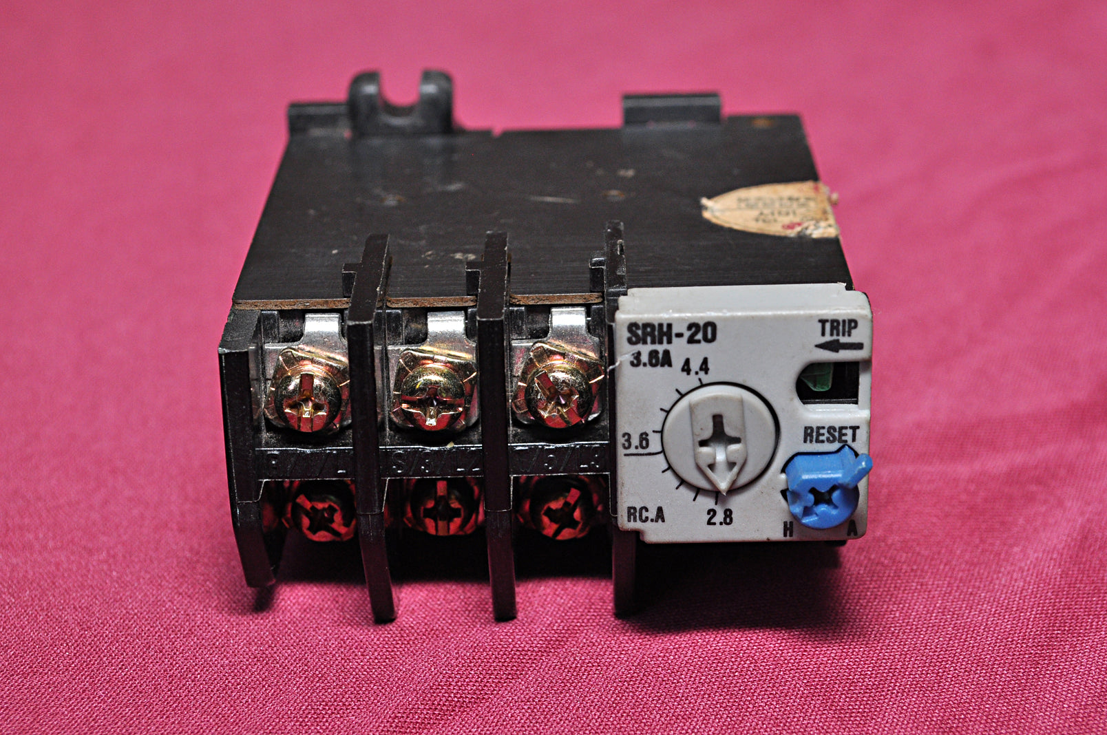 Lg srh-20 thermal overload relay 3.6a