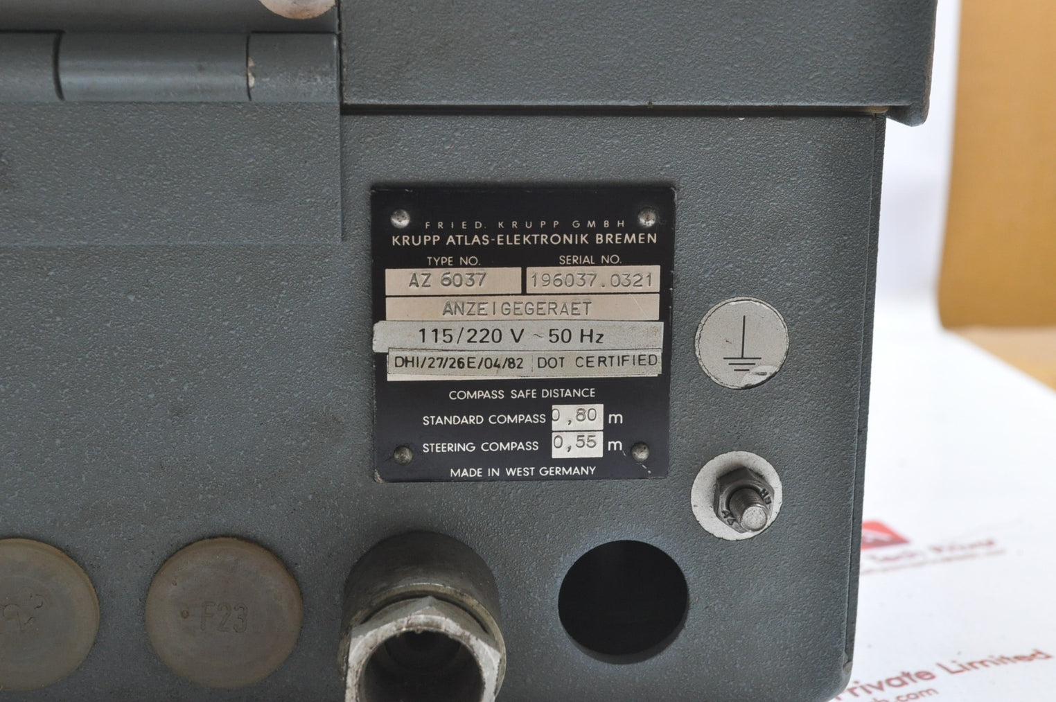 Krupp Az 6037 Atlas Echograph