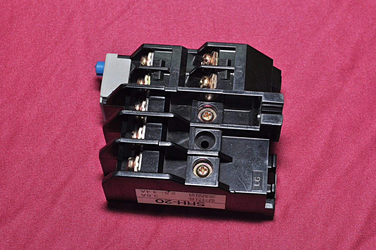 Lg srh-20 thermal overload relay 3.6a
