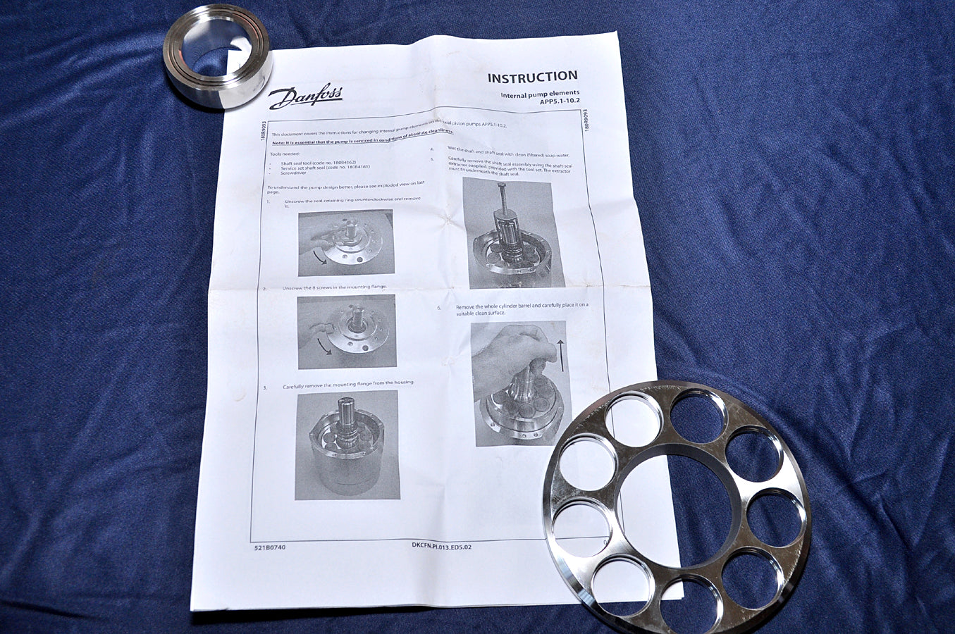 Danfoss repair set retainer sest