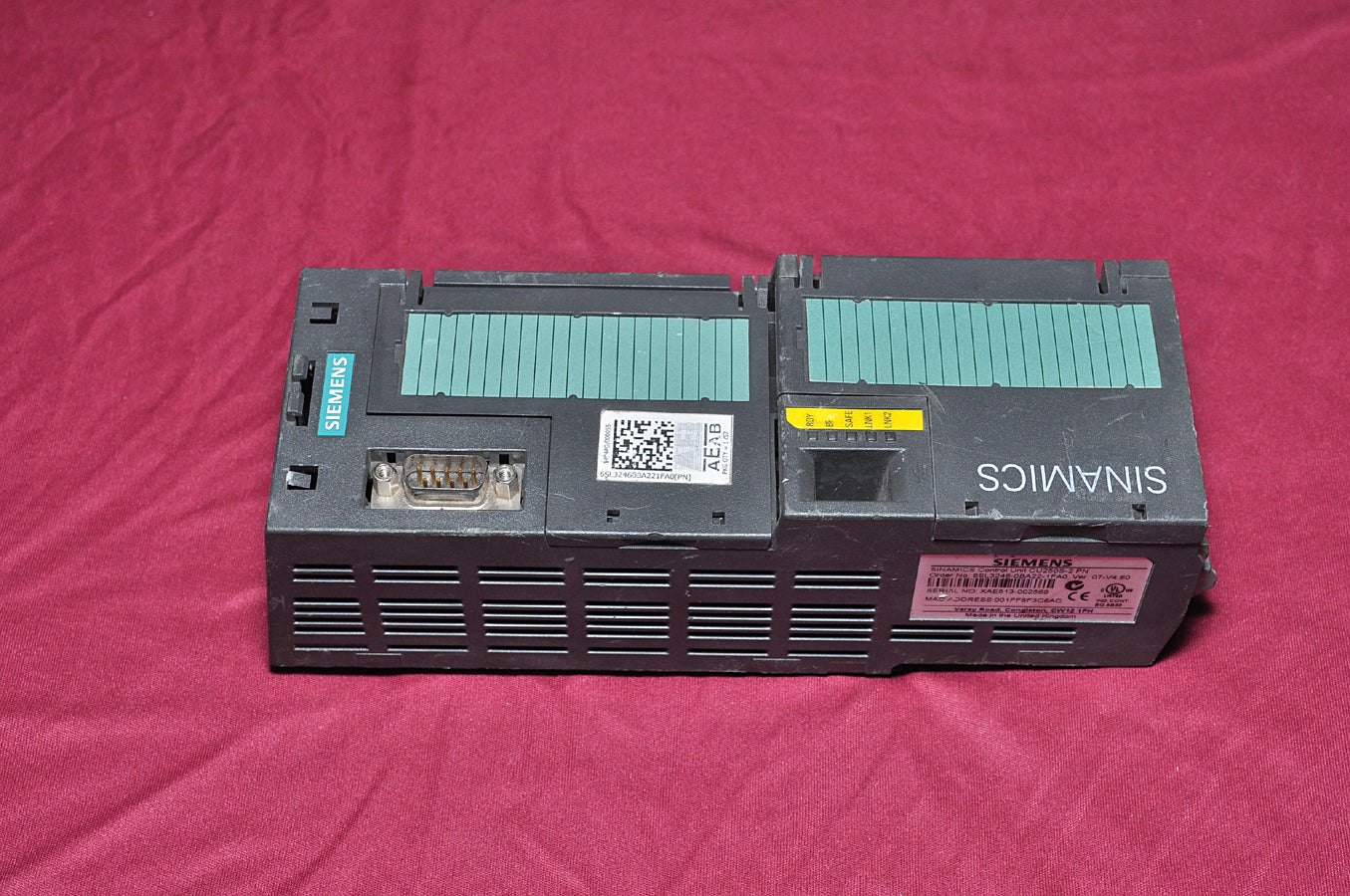 Siemens sinamics control unit cu230p-2 dp