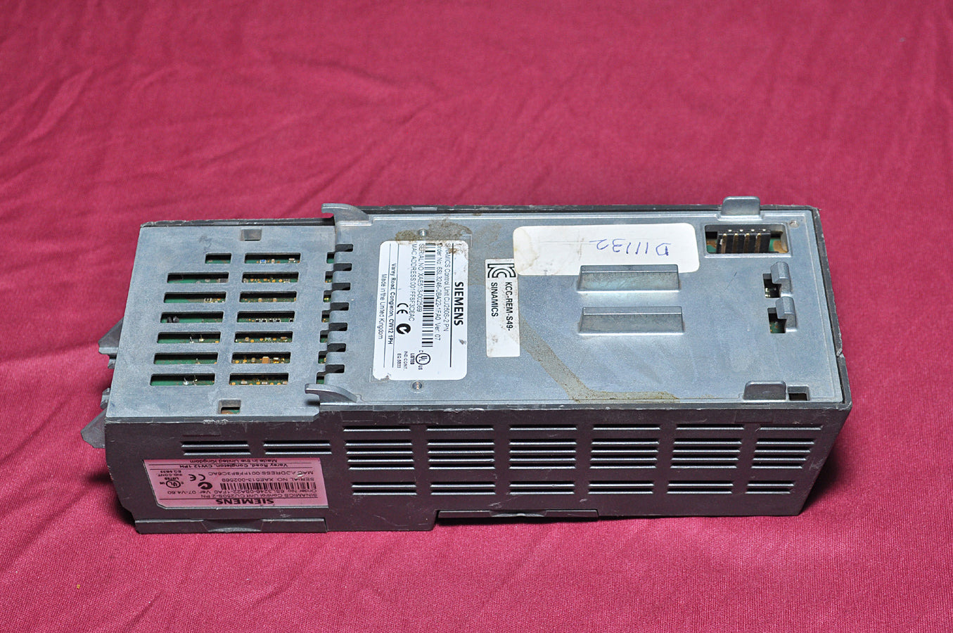 Siemens sinamics control unit cu230p-2 dp