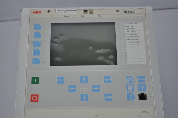 Abb ret650 transformer protection relay