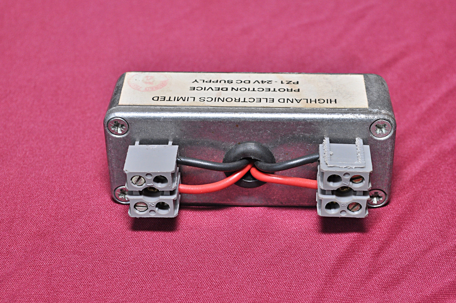 Highland pz1-24v dc supply transient protection device