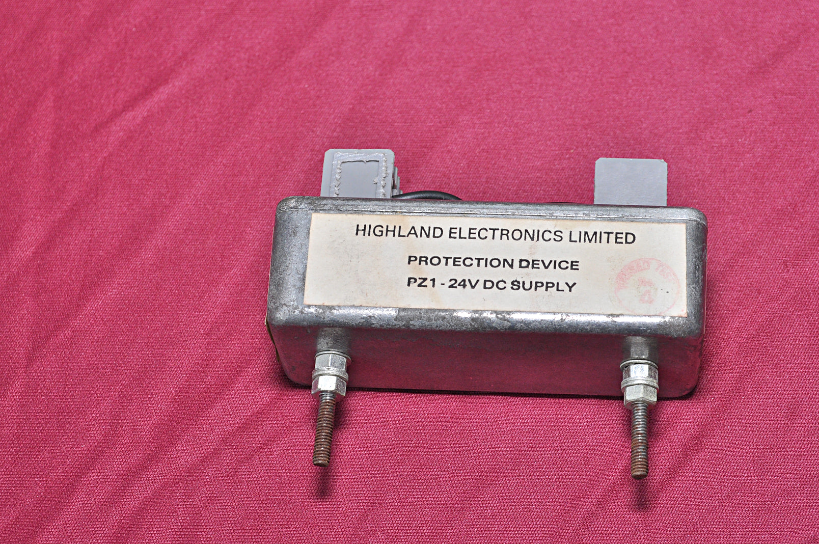 Highland pz1-24v dc supply transient protection device
