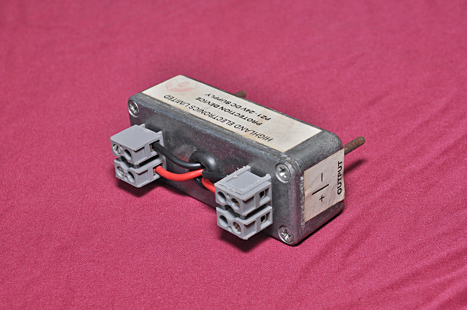 Highland pz1-24v dc supply transient protection device