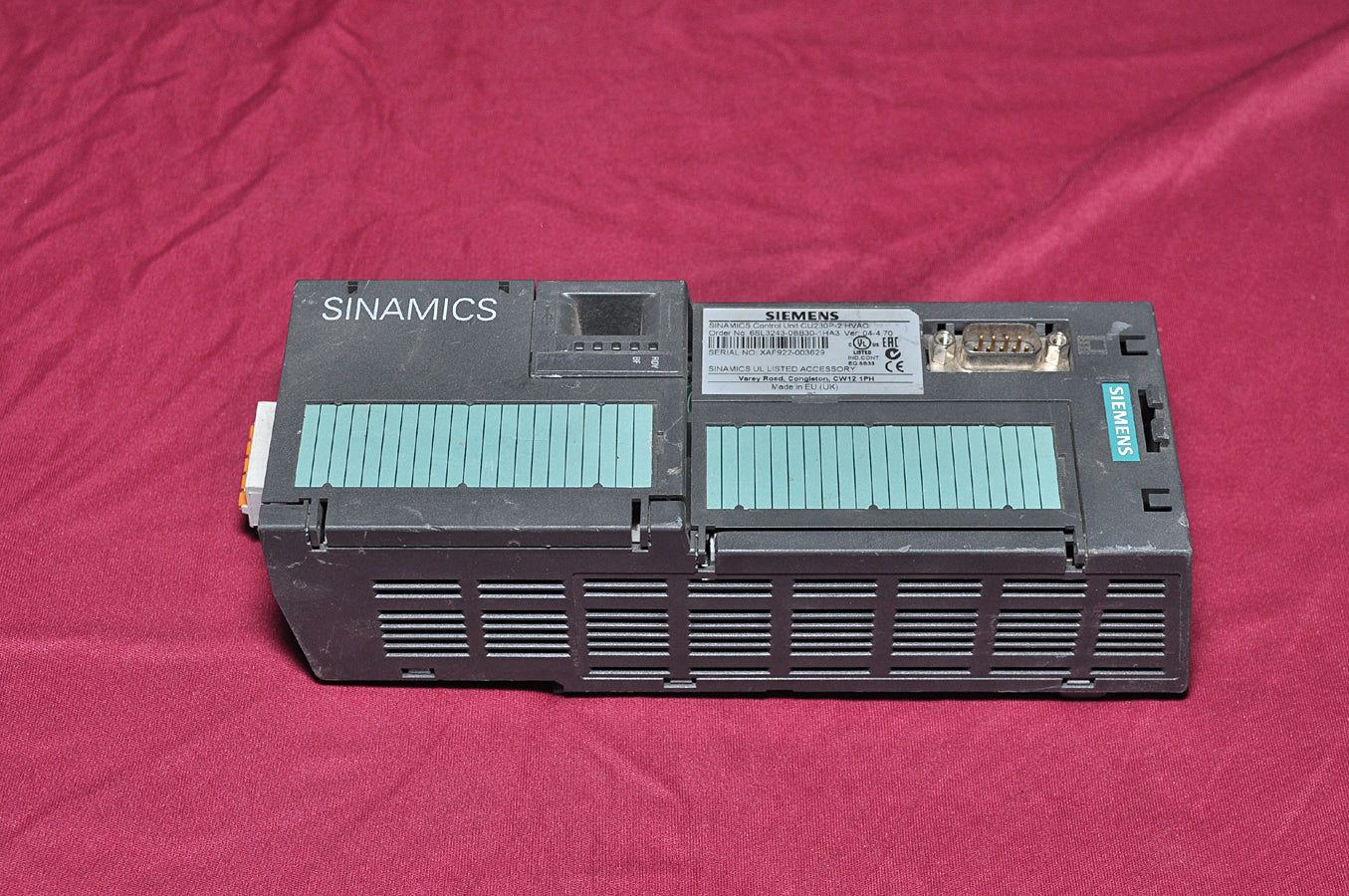 Siemens sinamics control unit cu230p-2 hvac