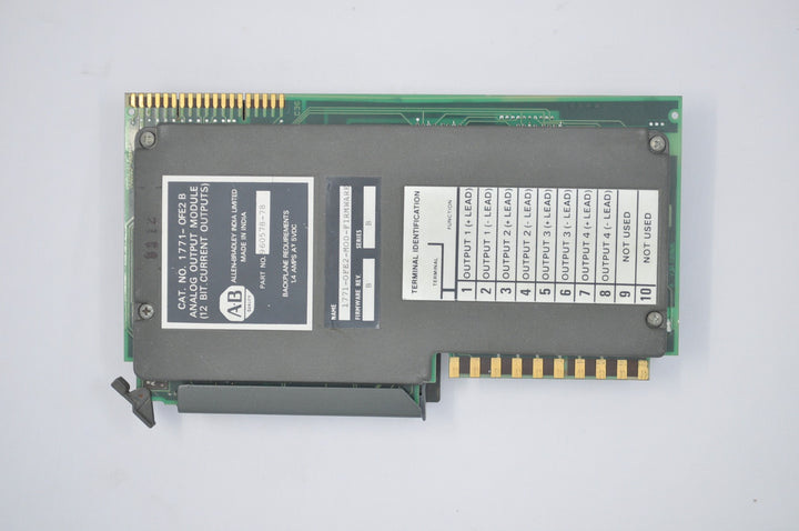 Allen bradley 1771-ofe2 b analog output module