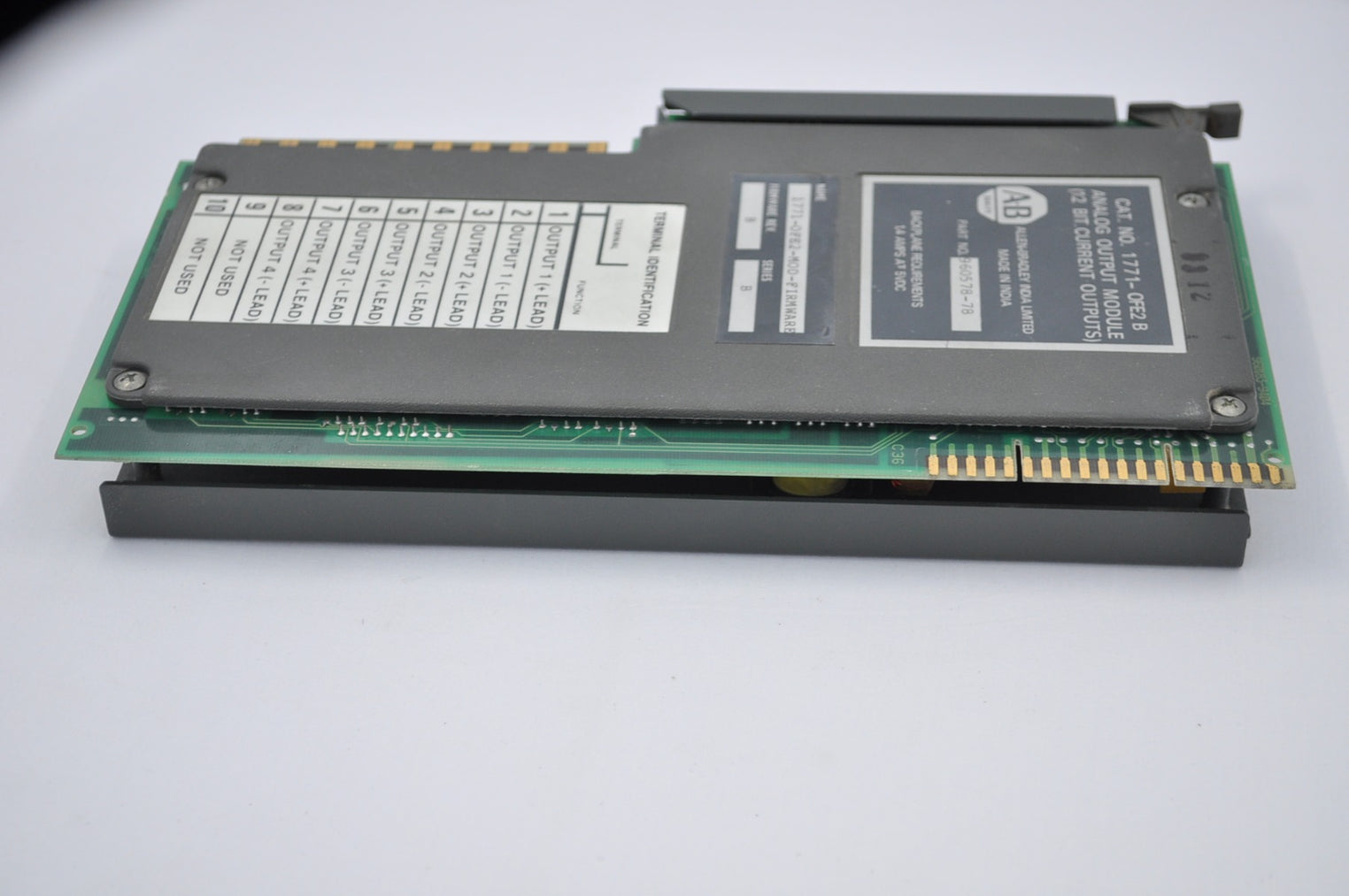 Allen bradley 1771-ofe2 b analog output module