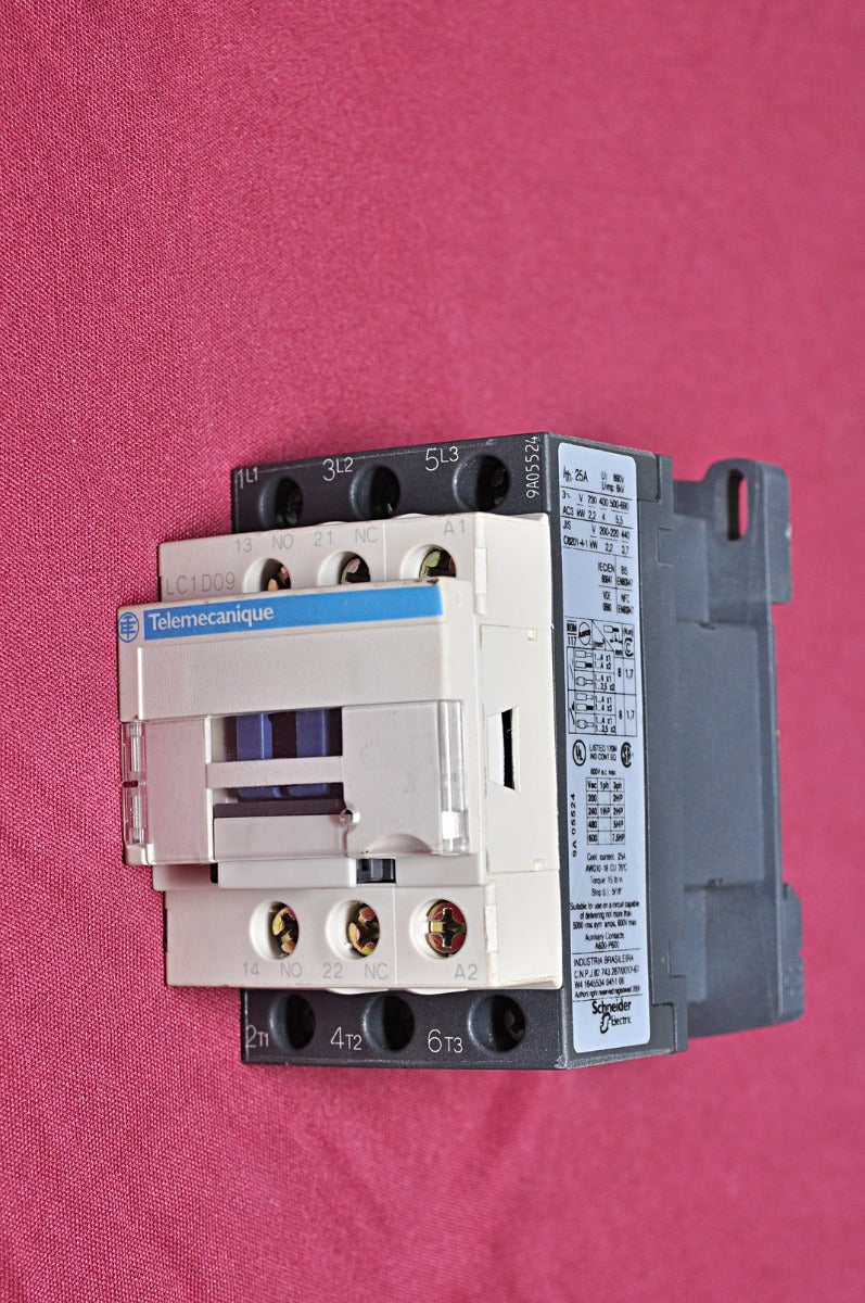 Telemecanique/schneider electric square D lc1 d09f7 contactor