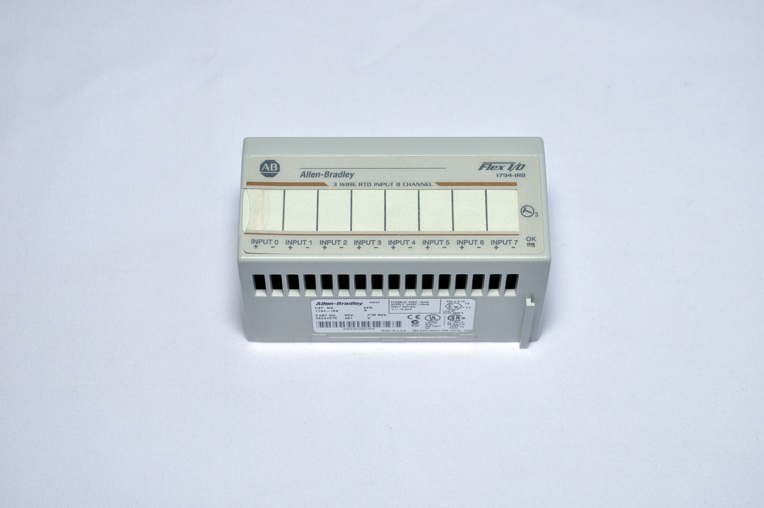 Allen bradley flex i/o 1794-ir8 input module