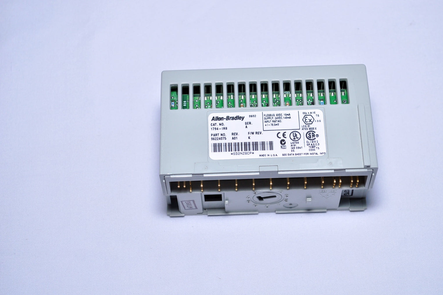 Allen bradley flex i/o 1794-ir8 input module