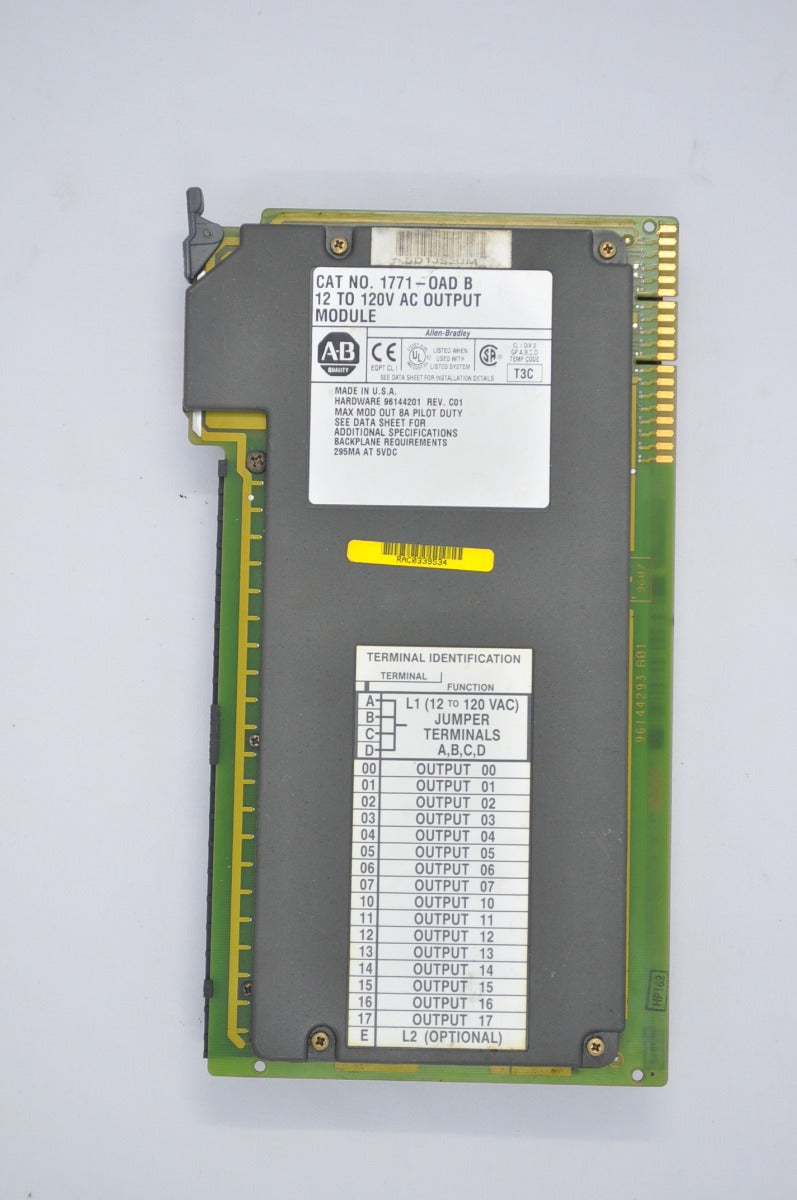 Allen Bradley 1771-oad b ac output module