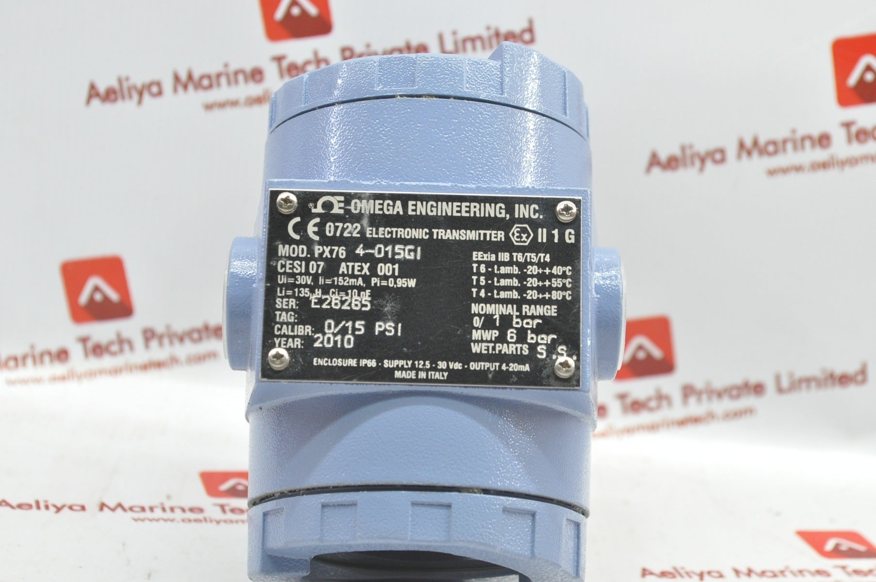 Omega Px76 4-015Gi Industrial Pressure Transmitter