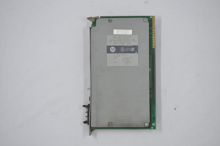 Allen Bradley 1771-p3 120v ac power supply mdl