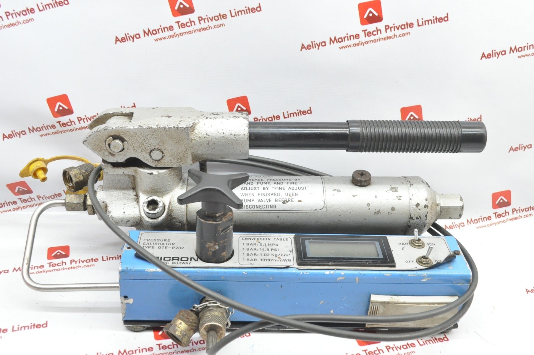 Omicron Ote-p202 Pressure Calibrator