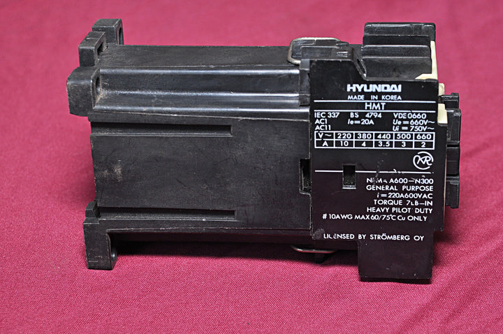 Hyundai hmt 22 control relay
